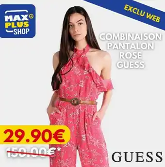 Combinaison pantalon rose guess