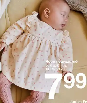 Robe nouveau-né