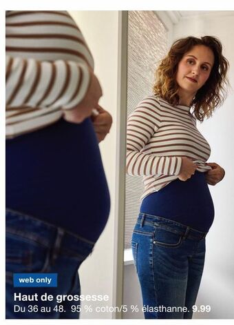 Zeeman Haut de grossesse offre