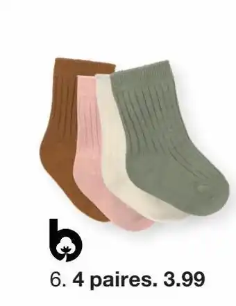 Zeeman 4 paires offre