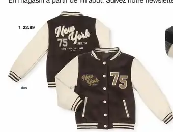 Zeeman Veste de baseball enfant offre