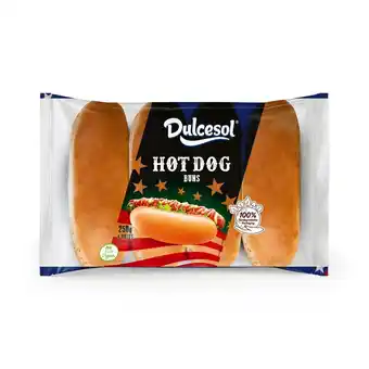 Auchan Pain hot dog america dulcesol offre