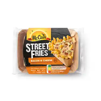 Auchan Street fries bacon & cheese surgelées mc cain offre