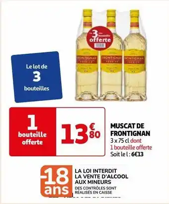 Auchan Muscat de frontignan offre