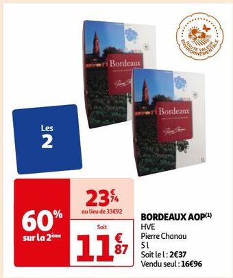 Auchan Bordeaux aop offre