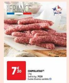 Auchan Supermarché Chipolatas offre