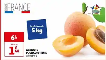 Auchan Abricots pour confiture offre