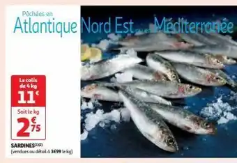 Auchan Supermarché Sardines offre