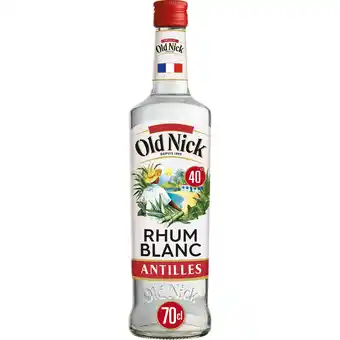 Auchan Supermarché Rhum blanc old nick offre