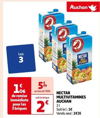 Auchan nectar multivitamines