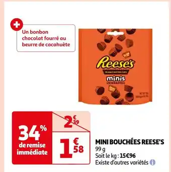Auchan Reese's mini bouchées offre