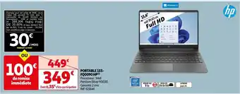 Auchan Hp portable 15sfq0090 offre