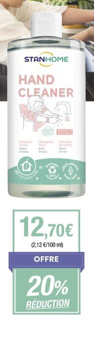 Stanhome HAND CLEANER offre