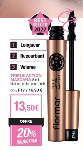 Stanhome TRIPLE ACTION MASCARA 8 ml offre