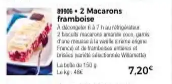 Thiriet 2 Macarons framboise offre