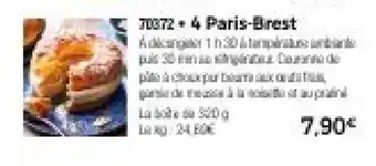 Thiriet 4 Paris-Brest offre