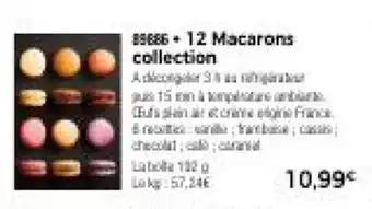 Thiriet 12 Macarons collection offre