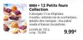 Thiriet 12 Petits fours Collection offre