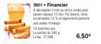 Thiriet Financier offre