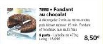 Thiriet Fondant au chocolat offre