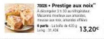 Thiriet Prestige aux noix offre