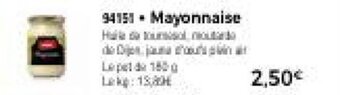 Thiriet Mayonnaise offre