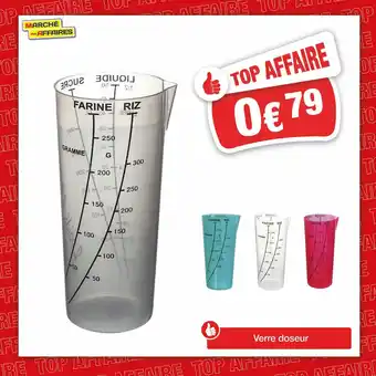 Verre doseur