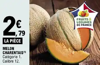 E.Leclerc MELON CHARENTAIS(¹) offre