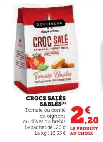 Super U CROCS SALÉS SABLÉS(¹) offre