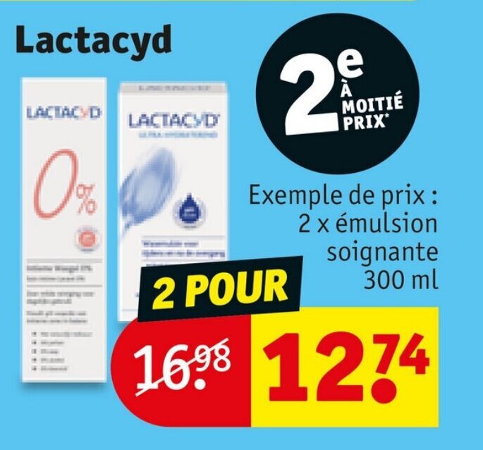 Promo Lactacyd chez Kruidvat