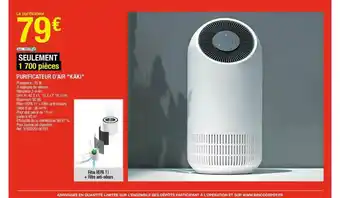Brico Dépôt Purificateur D'air offre