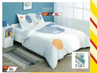 Gifi Parure De Lit, Tapis Coton offre