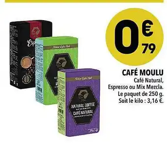 Supeco Café Moulu offre