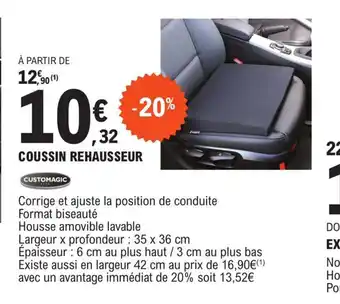 E.Leclerc L'Auto COUSSIN REHAUSSEUR offre
