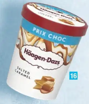 Häagen-dazs pot de crème glacée salted caramel