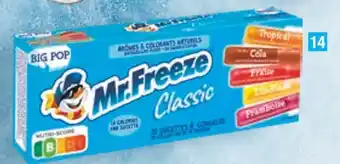 ALDI Mr freeze mr freeze classic offre