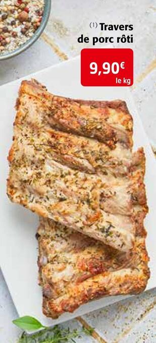 Colruyt Travers de porc rôti offre