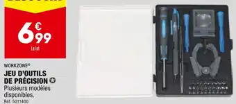 ALDI Workzone jeu d’outils de précision offre