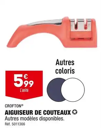 Crofton aiguiseur de couteaux