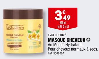 ALDI Evoluderm masque cheveux offre