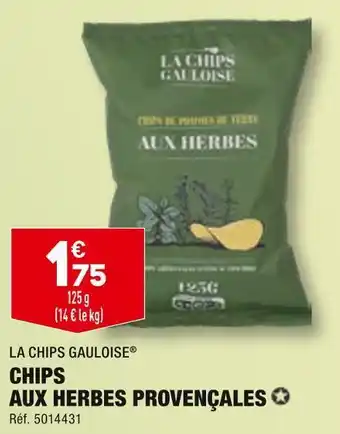 ALDI La chips gauloise chips aux herbes provençales offre