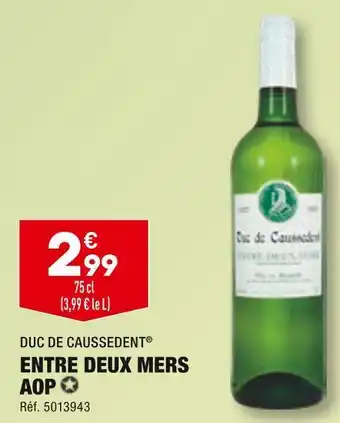 ALDI Duc de caussedent entre deux mers aop offre