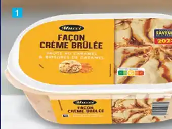 ALDI Mucci crème glacée façon crème brûlée offre