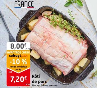 Colruyt Rôti de porc offre