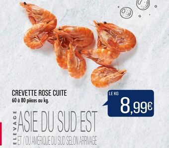 Match Crevettes roses cuites offre
