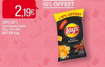 Match Chips lay's offre