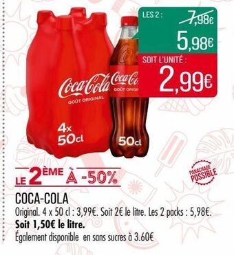 Match Coca cola offre