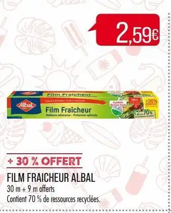 Match Film fraicheur albal offre