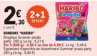 E.Leclerc BONBONS "HARIBO" offre