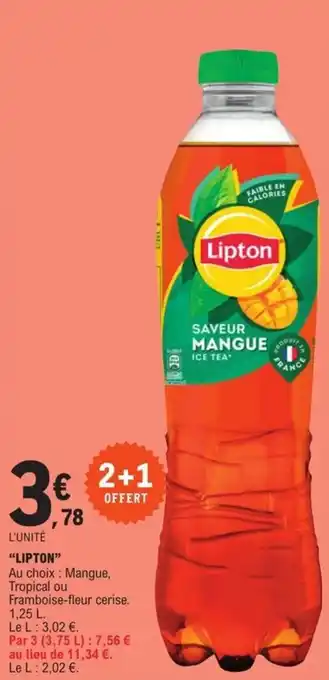 E.Leclerc "LIPTON" offre